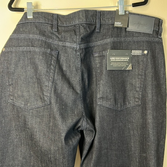 7 for all mankind Austyn Relaxed Straight Dark Wash 42 - Picture 6 of 13